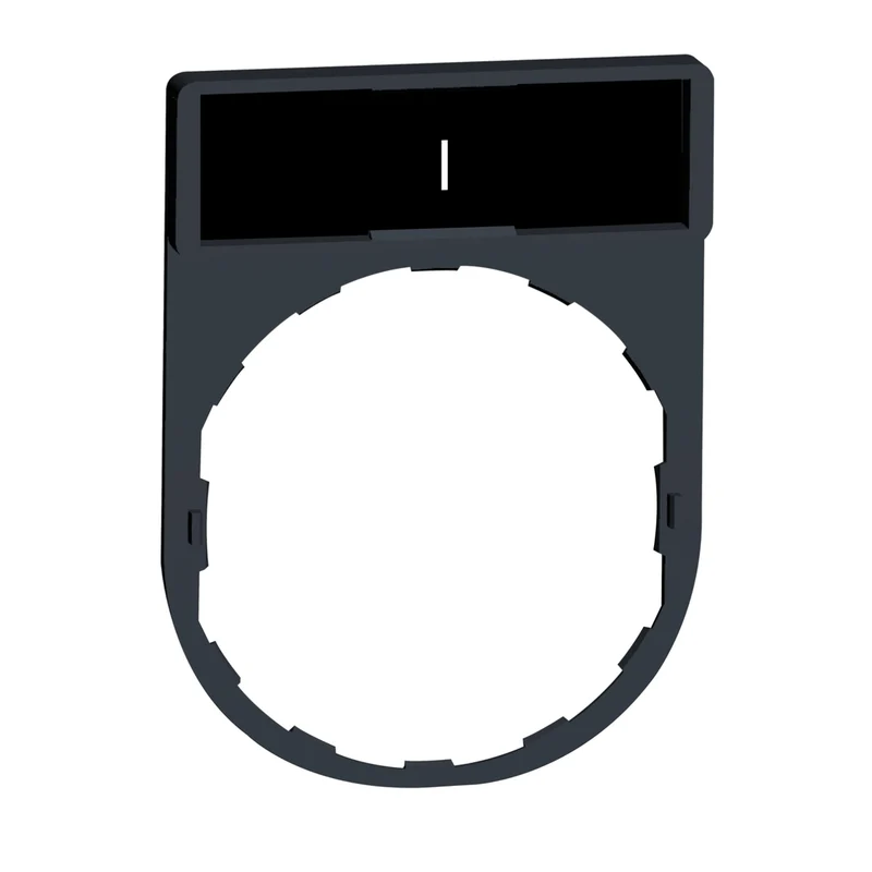 Legend Holder 30x40mm, Harmony XB4, Plastic, With Legend 8x27mm, Marked I