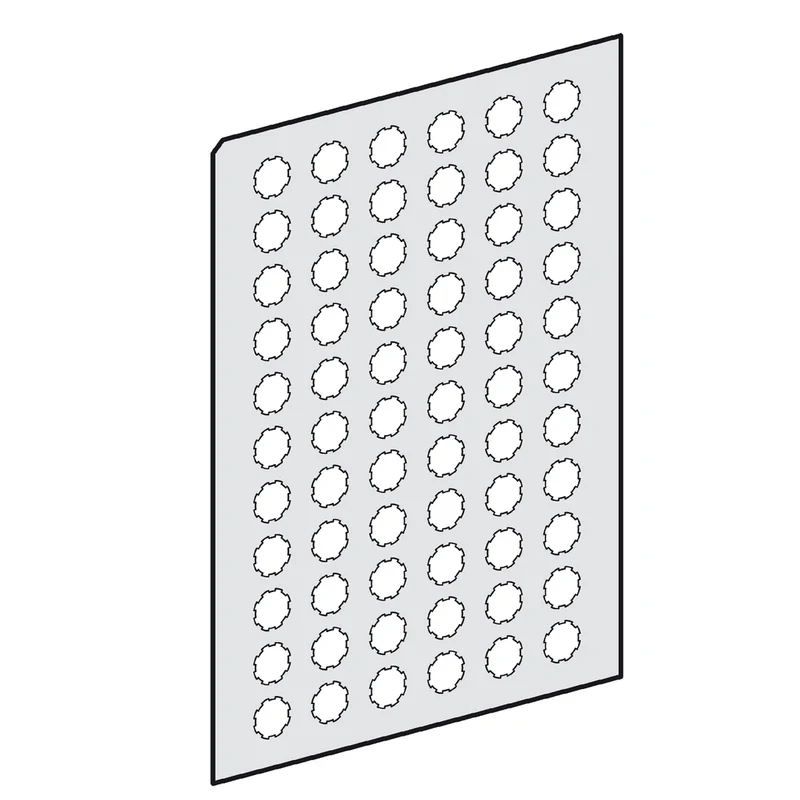 Harmony XB4, Harmony XB5, Sheet Of 66 Self Adhesive Marked Legends With Marking I
