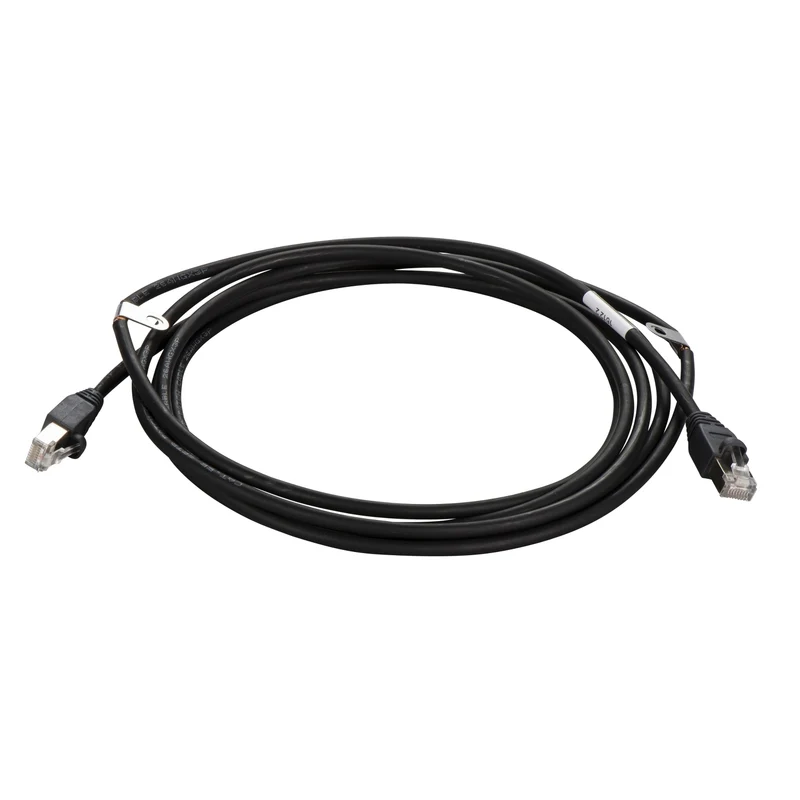 Display cable, TeSys T, 2 RJ45 connectors, 3m, for LTMCU control unit, LTM9CU30