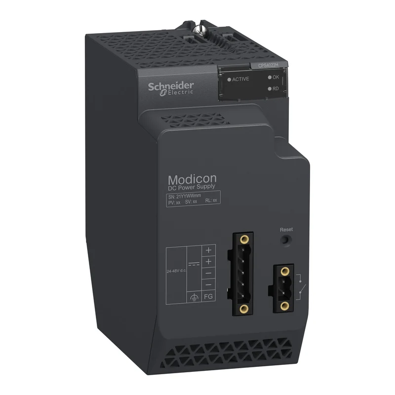 Redundant Power Supply Module, Modicon X80, 24 To 48V DC, For Severe Environment