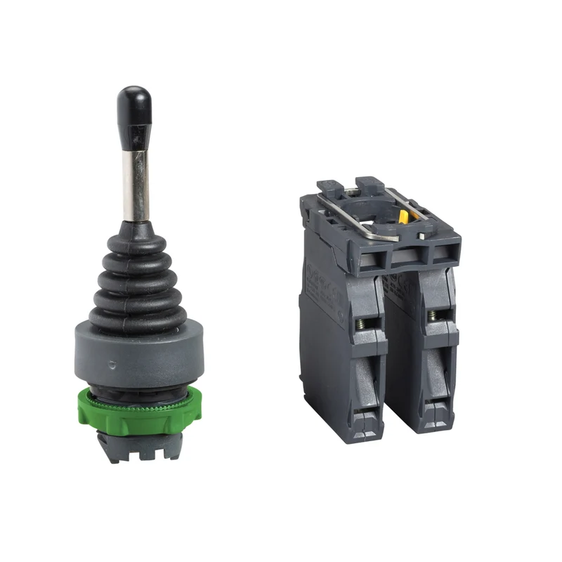 Joystick Controller, Harmony XB5, 22mm, 4 Direction, Stay Put, 1NO Per Direction