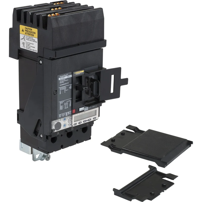 Circuit Breaker, PowerPacT J, 250A, 3 Pole, 600VAC, 18kA, I-Line, Micrologic 5.2A, 80%, ABC, Low Amp Lugs, Padlock