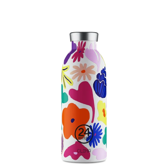 Gourde isotherme Clima 500 ml unie ou imprimée - 24Bottles
