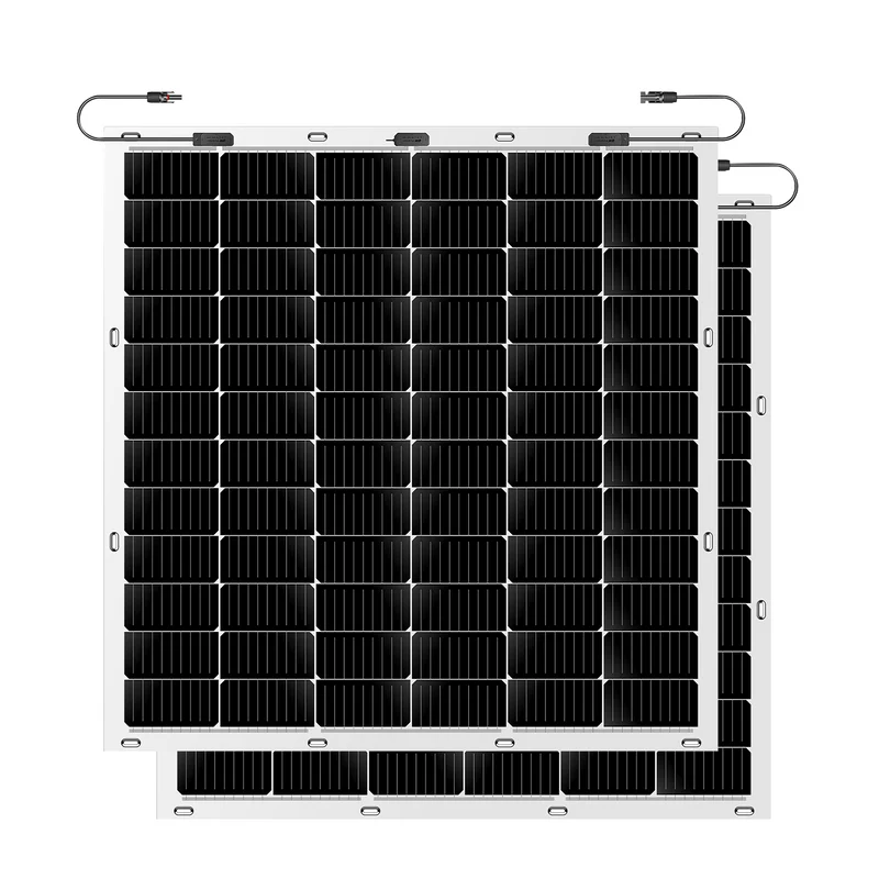 Pack of 2 Elios Voltaic210F-B | 2 x 210W Semi-Flexible Balcony Solar Panel