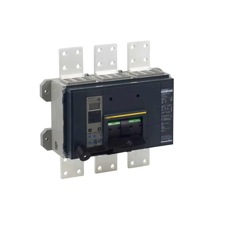 Circuit Breaker, PowerPacT R, 2000A, 3 Pole, 600VAC, 25kA, Busbar, Micrologic 6.0A, 100%