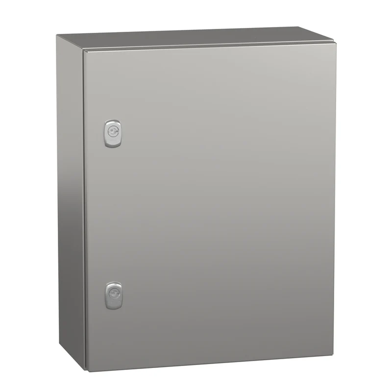 Wall Mounted Enclosure, PanelSeT S3X, Stainless Steel 304L, Plain Door, 500x400x200mm, IP66