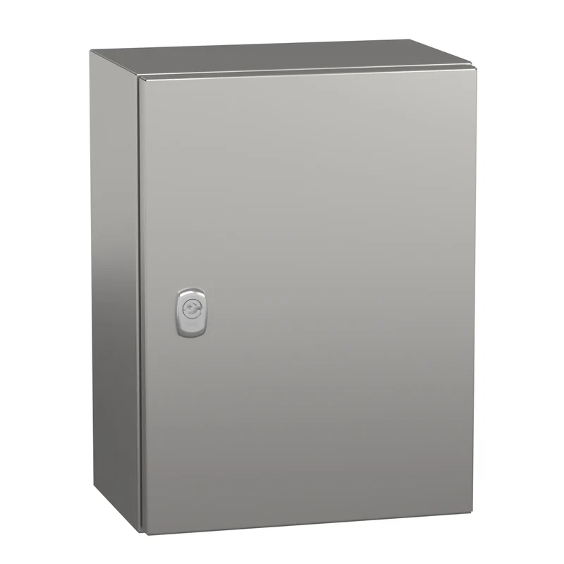 Wall Mounted Enclosure, PanelSeT S3X, Stainless Steel 316L, Plain Door, 400x300x200mm, IP66