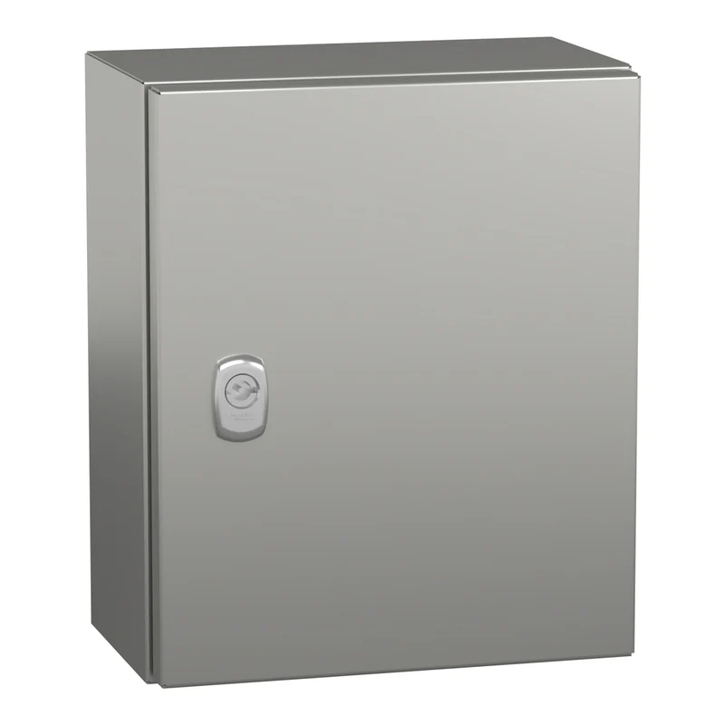 Wall Mounted Enclosure, PanelSeT S3X, Stainless Steel 304L, Plain Door, 300x250x150mm, IP66