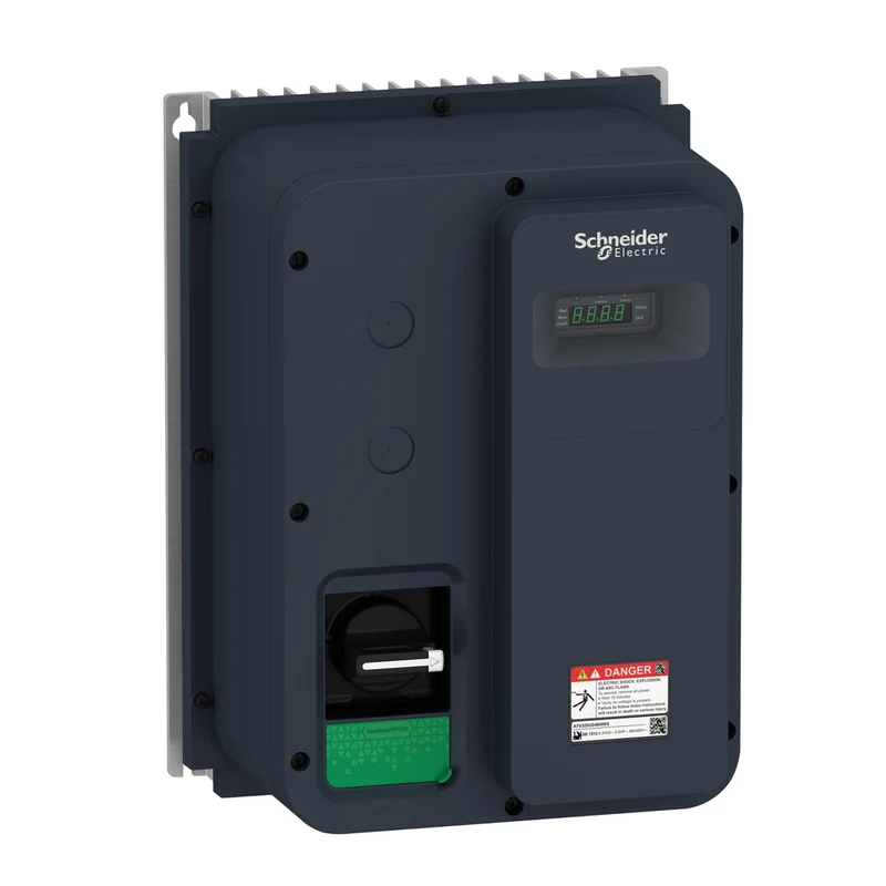 Variable Speed Drive, Altivar Machine ATV320, 0.37kW, 380 To 500V, 3 Phases, Enclosed, IP65