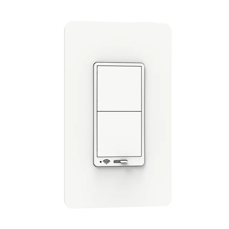 Dimmer, X Series, Rocker, 600W, Single Pole, 3 Way, WiFi, Matter, White, WP