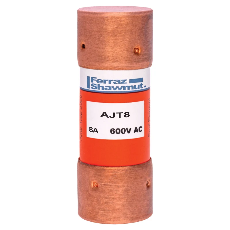 FUSE CLASS J TIME DELAY NON-INDICATING 8A 600V