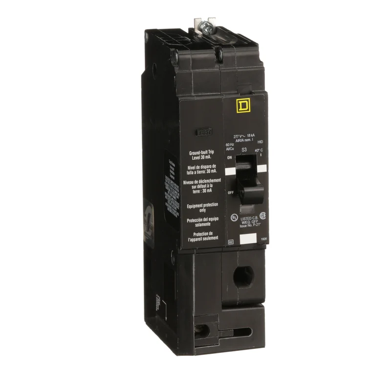 GROUND FAULT T-CIR BKR 277V 1P 15A NF