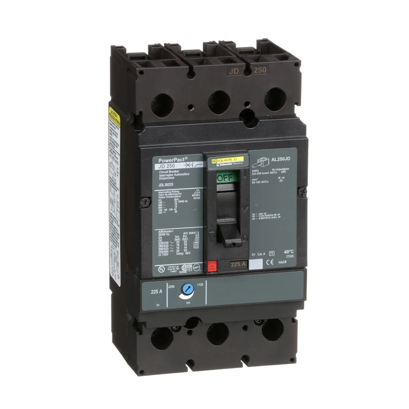 BREAKER MOLDED CASE 225A 3P 600V