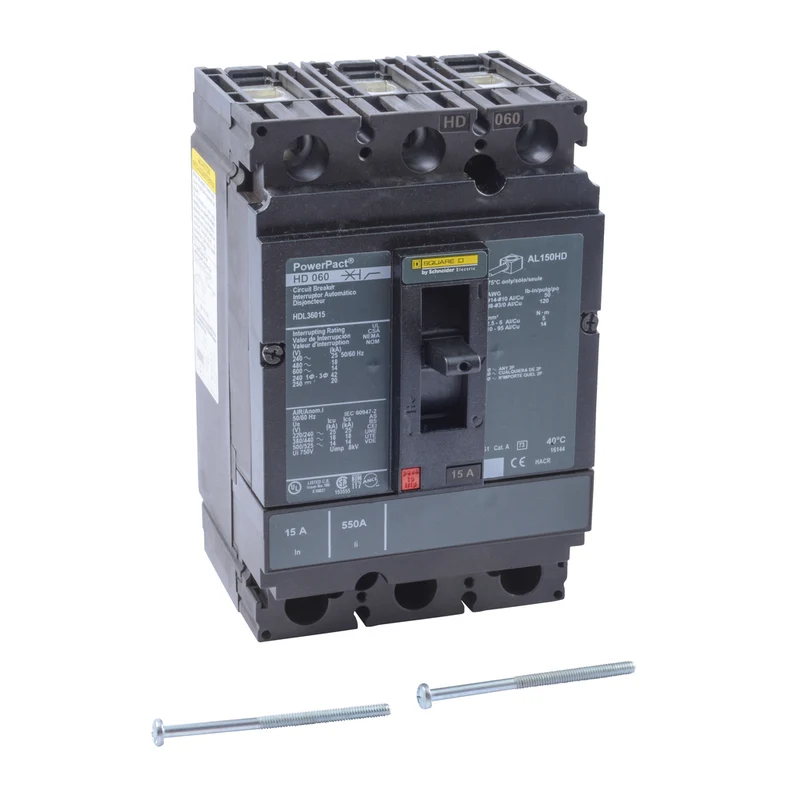 BREAKER MOLDED CASE 15A 3P 600V