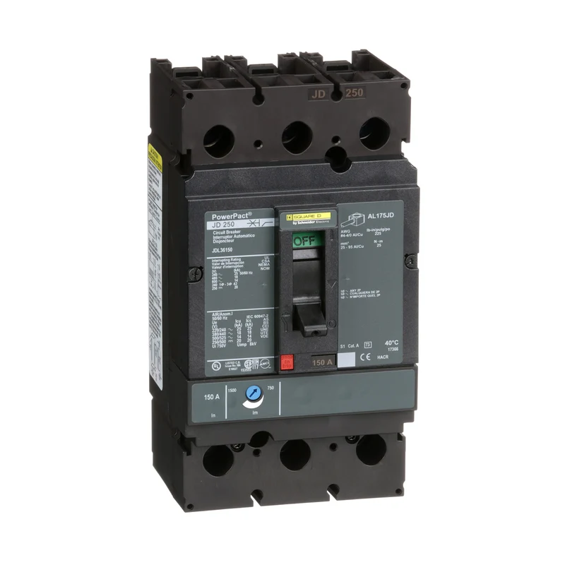 BREAKER MOLDED CASE 150A 3P 600V