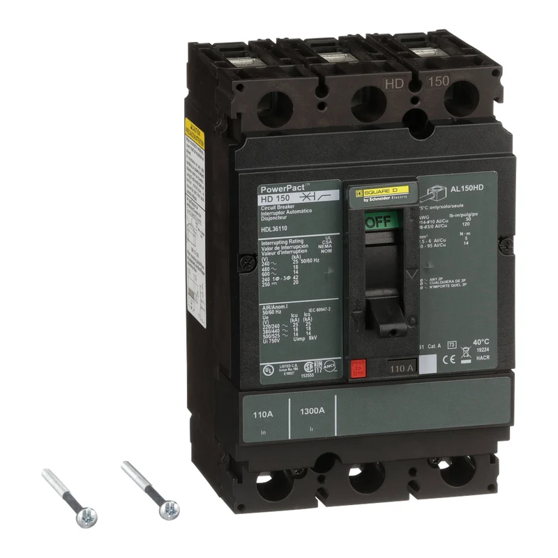 BREAKER MOLDED CASE 110A 3P 600V