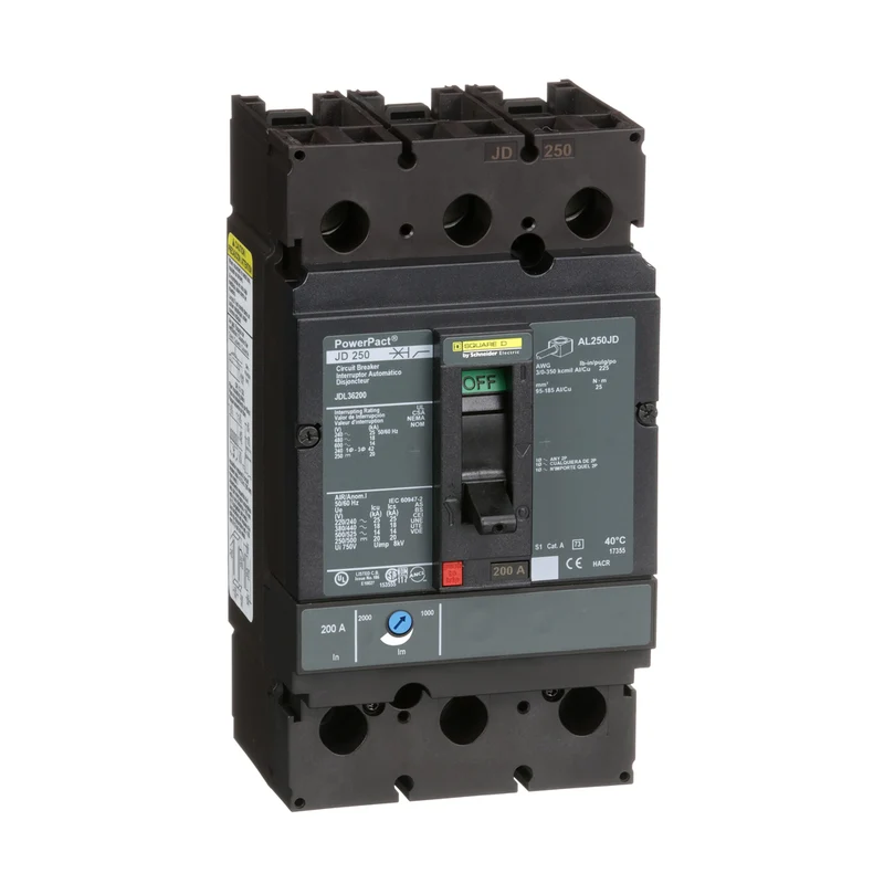 BREAKER MOLDED CASE 200A 3P 600V