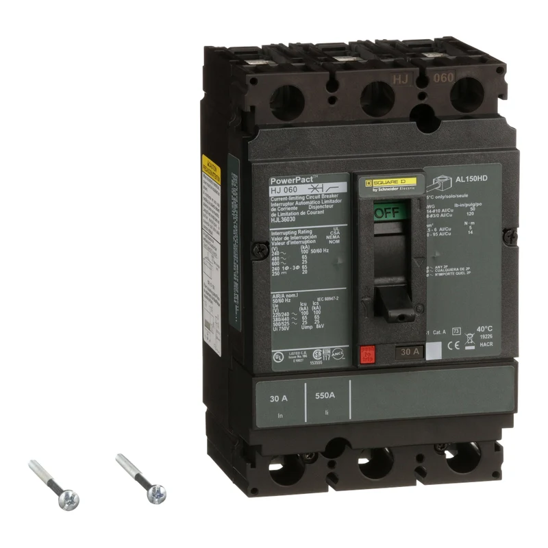 BREAKER MOLDED CASE 30A 3P 600V
