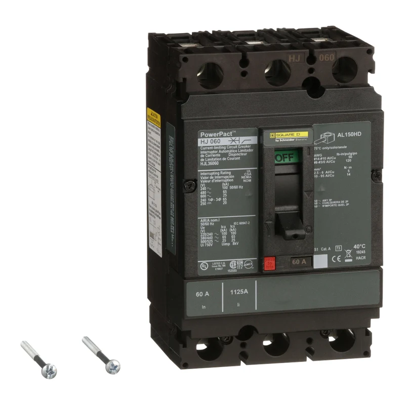 BREAKER MOLDED CASE 60A 3P 600V