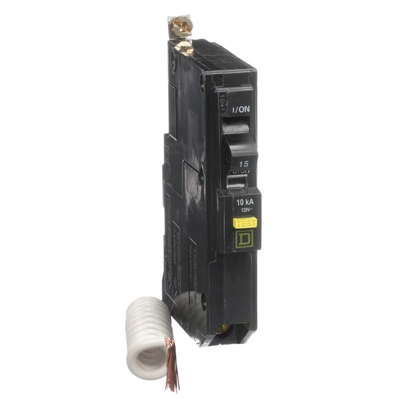 BREAKER QO 15A 1P 120V BOLT-ON GROUND FAULT INTERRUPTER