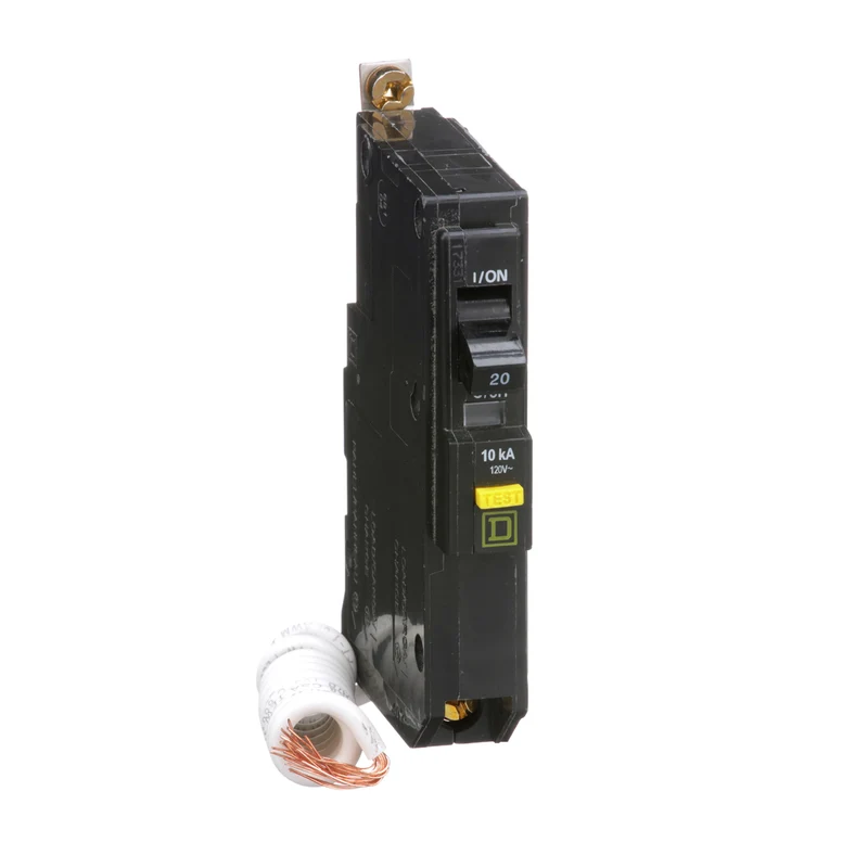 BREAKER QO 20A 1P 120V BOLT-ON GROUND FAULT INTERRUPTER