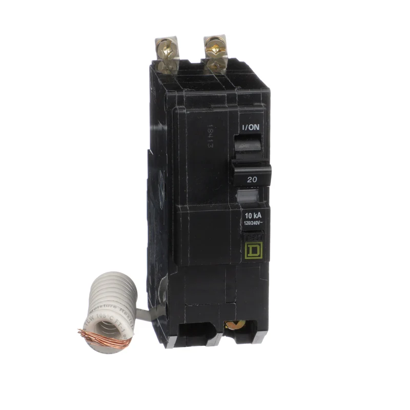 BREAKER QO 20A 2P 120/240V BOLT-ON GROUND FAULT EQ PROT