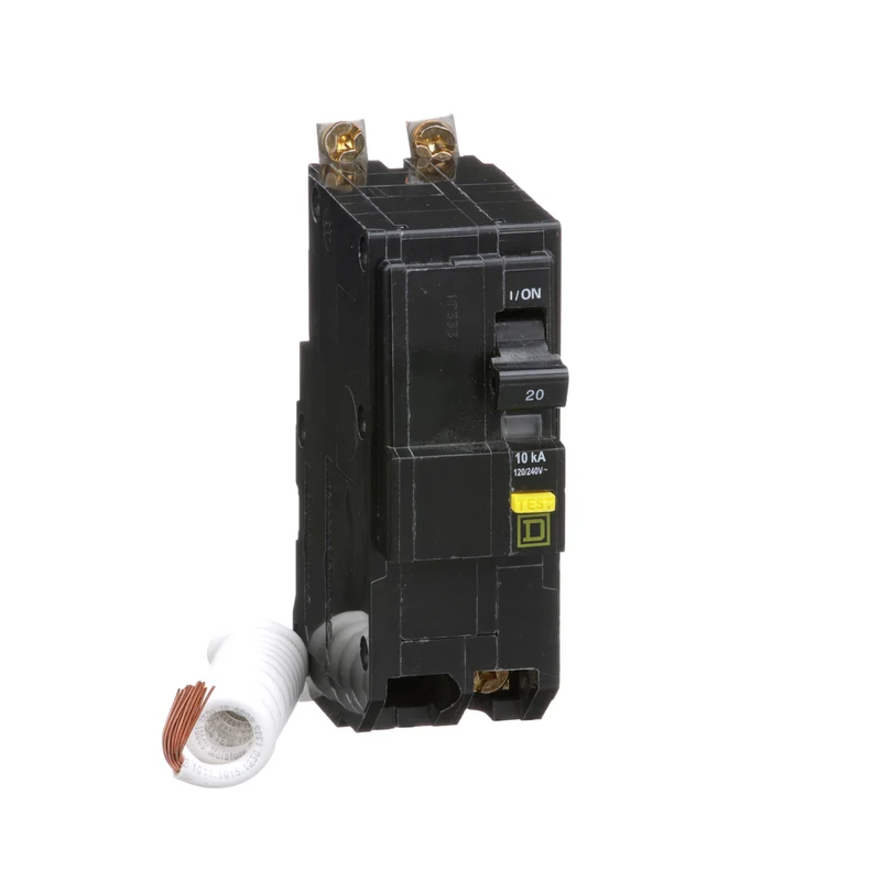 BREAKER QO 20A 2P 120/240V BOLT-ON GROUND FAULT INTERR