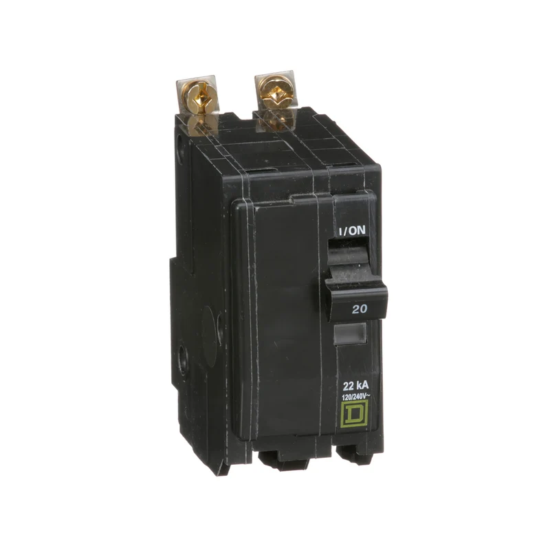 BREAKER QO 15A 2P 120/240V BOLT-ON HIGH INTER CAPACITY
