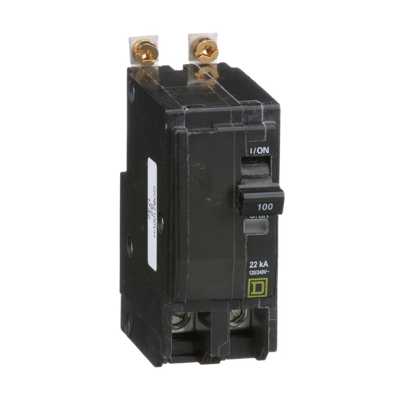 BREAKER QO 100A 2P 120/240V BOLT-ON HIGH INTER CAPACITY