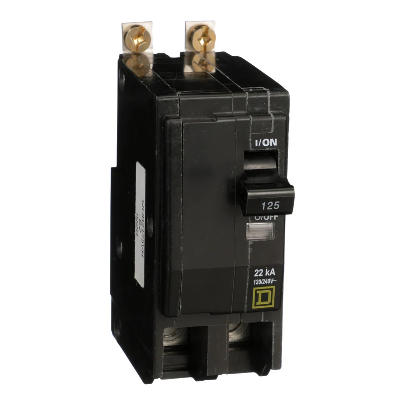 BREAKER QO 125A 2P 120/240V BOLT-ON HIGH INTER CAPACITY
