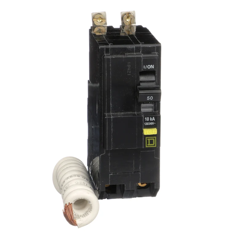 BREAKER QO 50A 2P 120/240V BOLT-ON GROUND FAULT INTERR