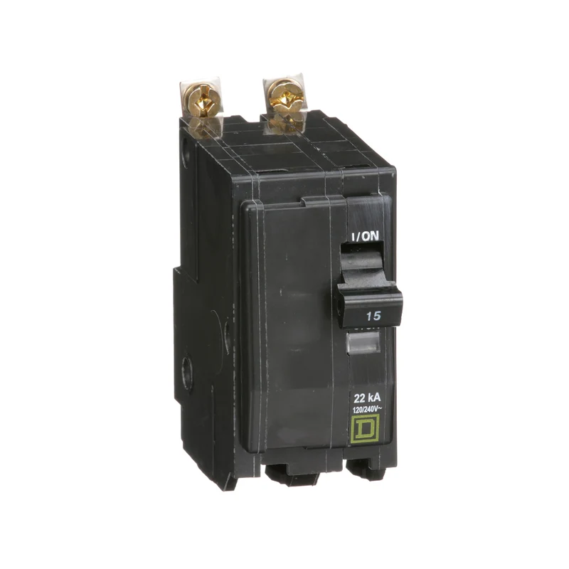 BREAKER QO 15A 2P 120/240V BOLT-ON HIGH INTER CAPACITY