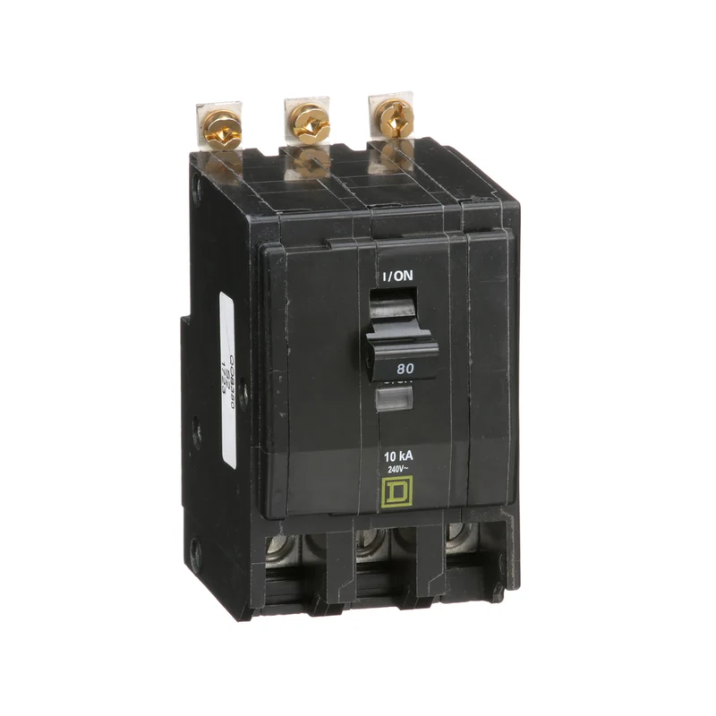 BREAKER QO 80A 3P 240VAC BOLT-ON