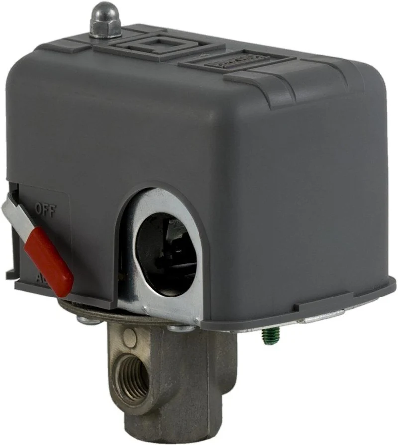PRESSURE SWITCH ADJ CUT-OFF RANGE 1/4"4WAY OFF AT 125 PSI