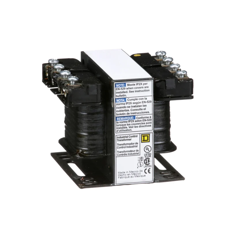 CONTROL TRANSFORMER 50VA 600V-12/24V OPEN TYPE