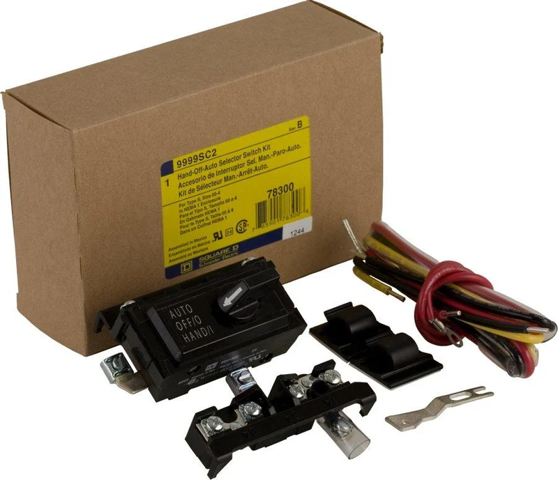 SWITCH SELECTOR KIT HAND-OFF-AUTO FOR SIZE 0 TO 4 NEMA-1