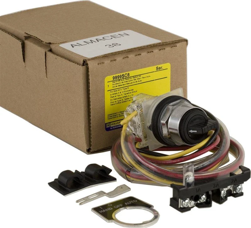SELECTOR SWITCH KIT 3-POS. NEMA 3R.4 12 ENCLOSURE FORM C