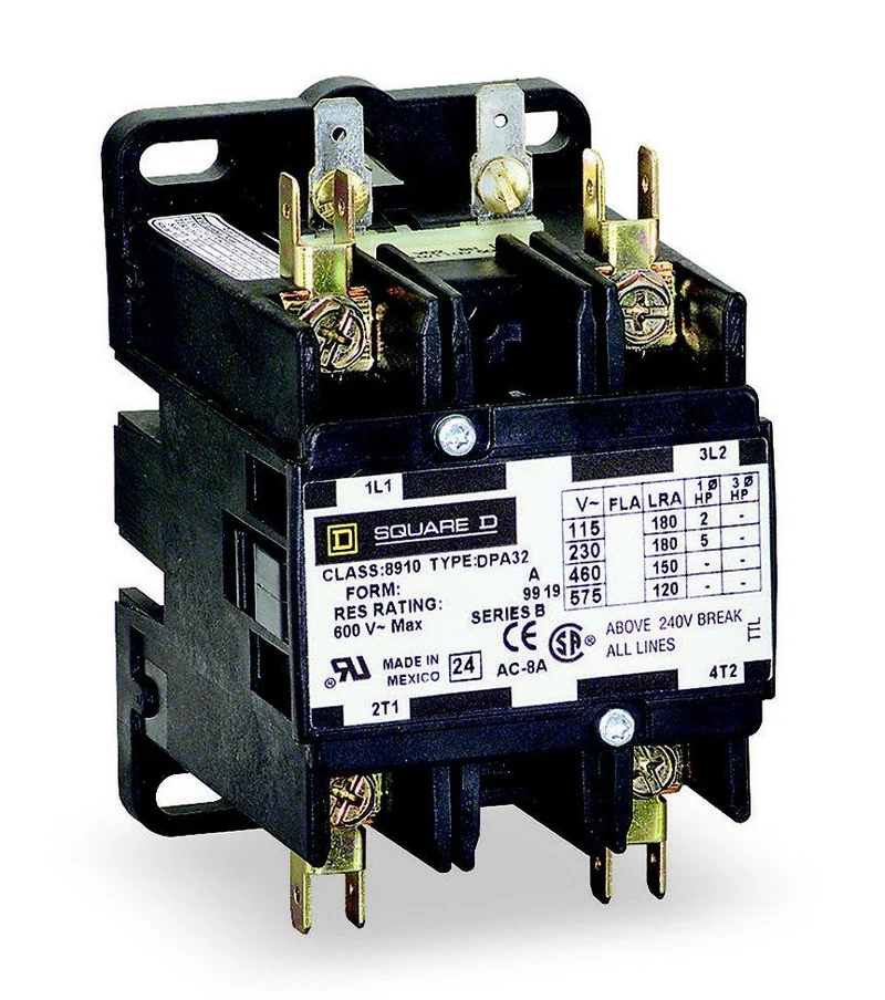 CONTACTOR 2P 30A 600VAC 2-NO CONTACT 208-240VAC COIL