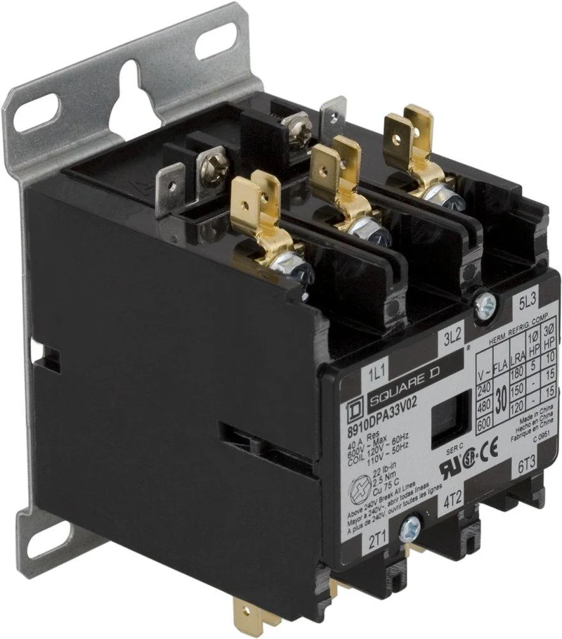 CONTACTOR 3P 30A 600VAC 3NO CONTACT 600VAC COIL OPEN