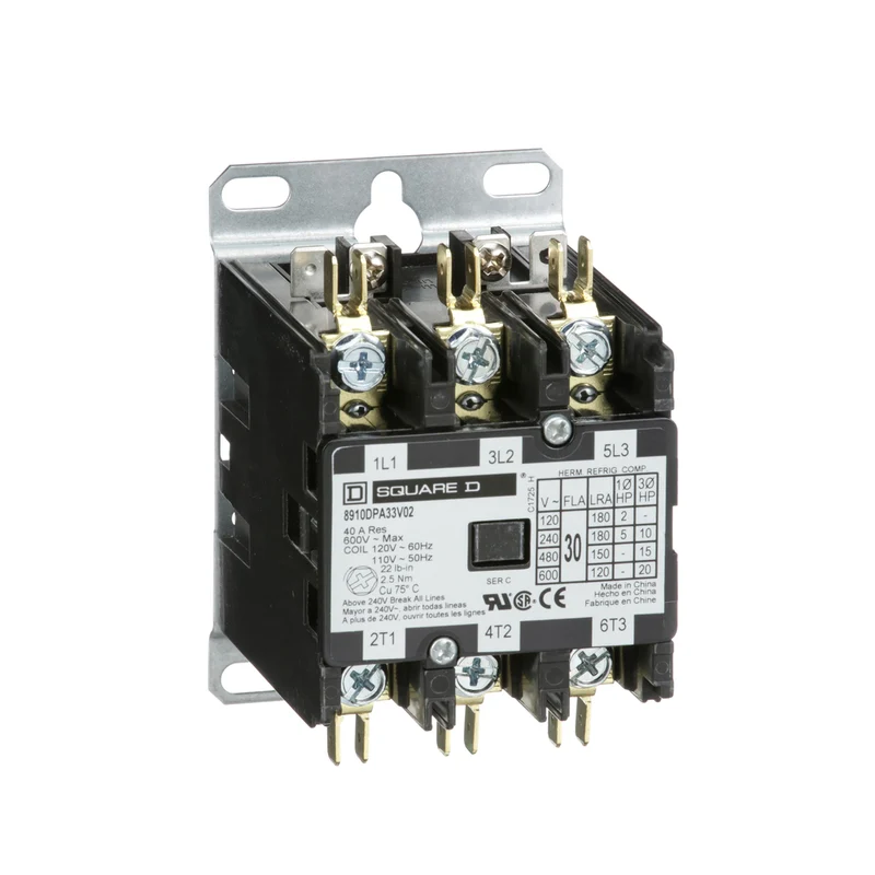 CONTACTOR 3P 30A 600VAC 3NO CONTACT 120VAC COIL OPEN