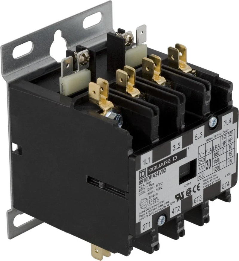 CONTACTOR 4P 30A 600VAC 4-NO CONTACT 208-240VAC COIL