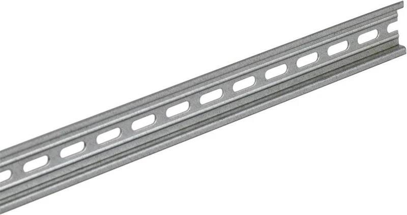 TRACK MOUNTING 1M/39.37" PRE-PUNCHED FOR TERMIN BLOCK