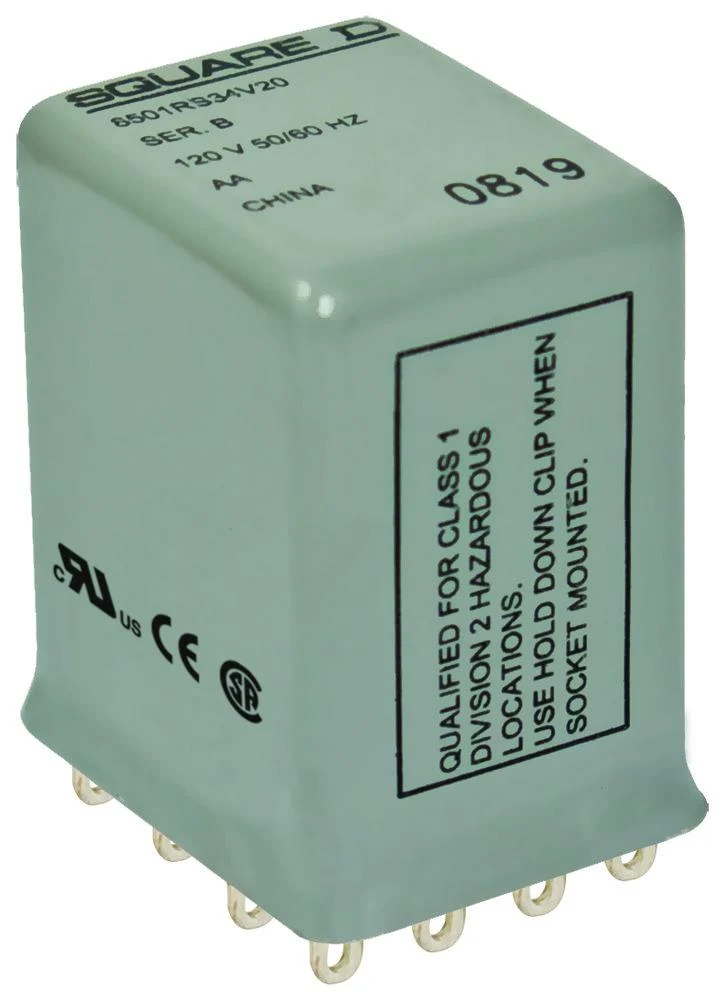 RELAY PLUG-IN 5A 240V 4 C/O CONTACT 120VAC COIL