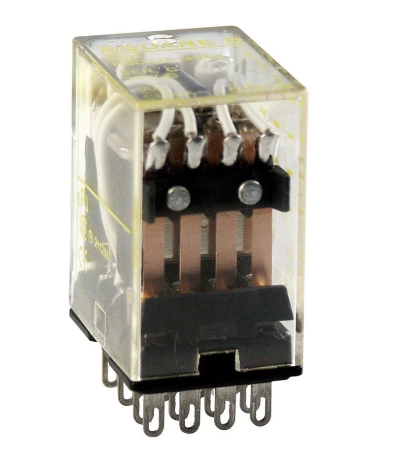 RELAY PLUG-IN 5A 110V 4P2T CONTACT 24VDC COIL