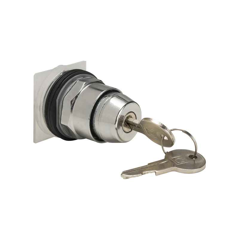SWITCH SELECTOR 2-POS 30MM NON ILLUM. NO CONT BLOCK KEY