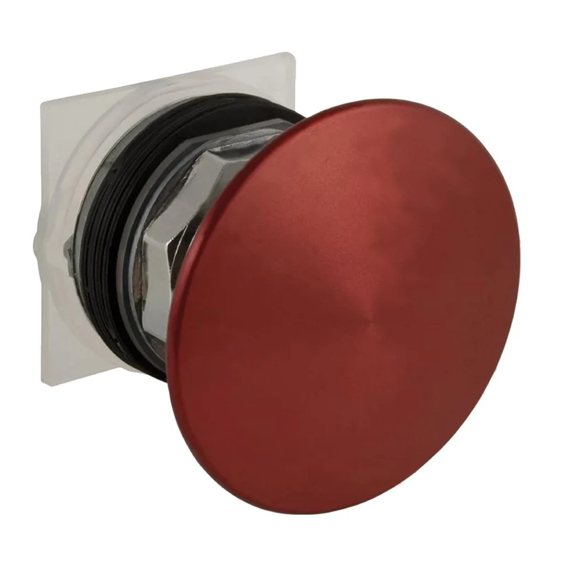 PUSHBUTTON 2 POSITION PUSH PULL MUSHROOM HEAD RED