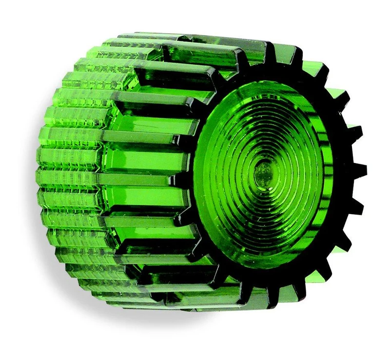 LENS COLOR CAP FOR ILLUMINATED PUSHBUTTON 30MM GREEN