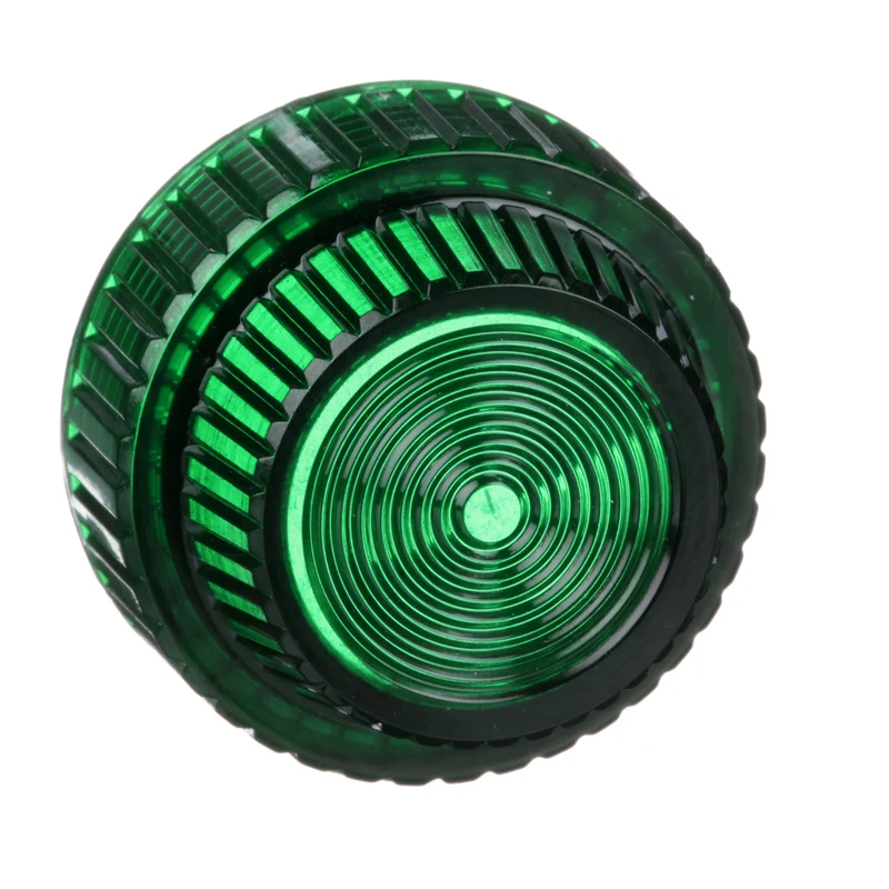 LENS PLASTIC 30MM FOR PILOT LIGHT GREEN