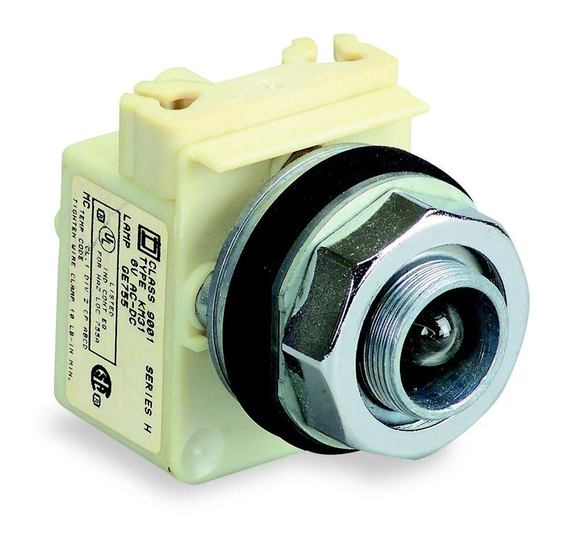 PILOT LIGHT 30MM TRANSFORMER 110-120VAC LESS CAP