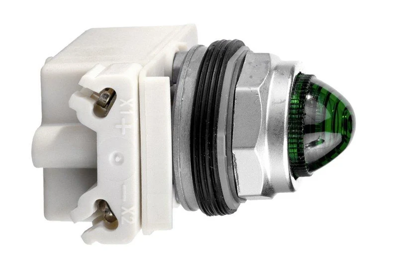 PILOT LIGHT 30MM LED TYPE 120VAC/DC GREEN